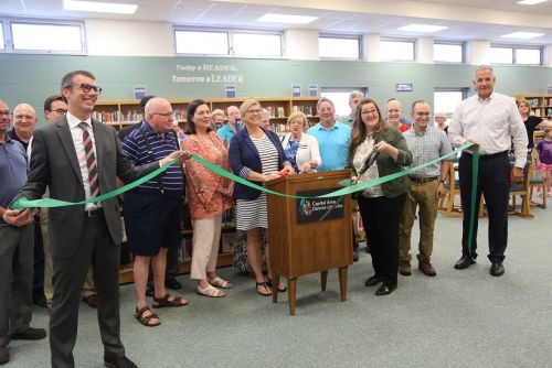 Grand re-opening of Williamston Library  