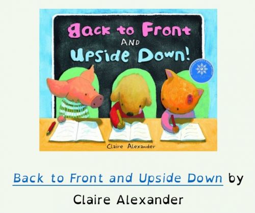 Back to Front and Upside Down by Claire Alexander