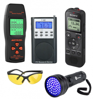 Paranormal store hunting equipment